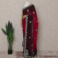 Red Tissue Organza Saree 110cm | Regal