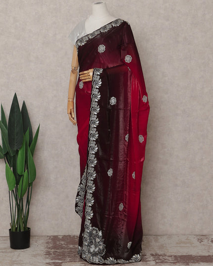 Red Tissue Organza Saree 110cm | Regal
