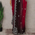 Red Tissue Organza Saree 110cm | Regal