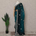 Green Tissue Organza Saree 110cm | Regal