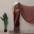 Red Organza Saree 110cm | Regal