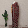 Red Organza Saree 110cm | Regal