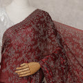 Red Organza Saree 110cm | Regal