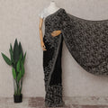 Black Organza Saree 110cm | Regal