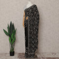 Black Organza Saree 110cm | Regal