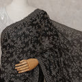 Black Organza Saree 110cm | Regal