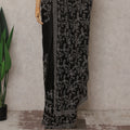 Black Organza Saree 110cm | Regal