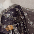 Purple Georgette Saree 110cm | Regal