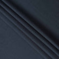 Steel Blue Blended Wool Suiting Fabric