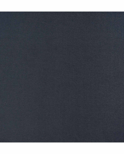 Steel Blue Blended Wool Suiting Fabric