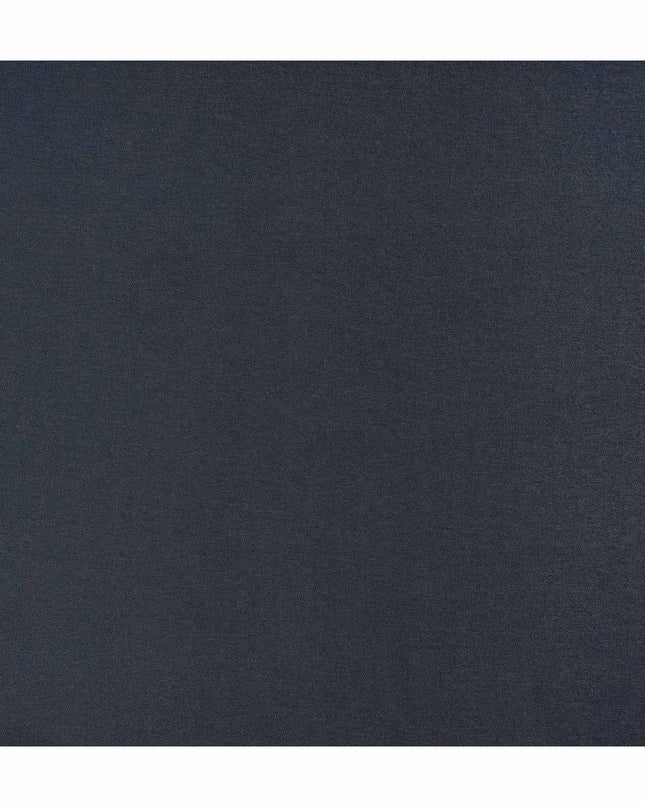 Steel Blue Blended Wool Suiting Fabric