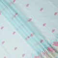 Powder Blue Cotton Voile Fabric 140cm | Regal Fabrics