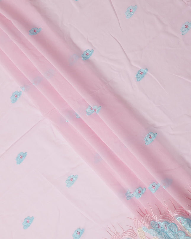 Blush Pink Cotton Voile Fabric 140cm | Regal Fabrics