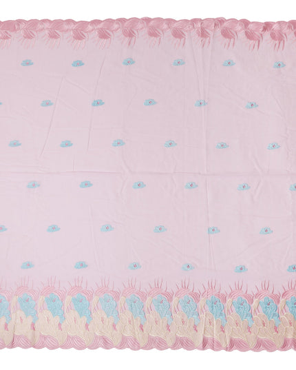 Blush Pink Cotton Voile Fabric 140cm | Regal Fabrics
