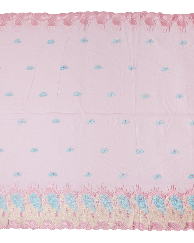 Blush Pink Cotton Voile Fabric 140cm | Regal Fabrics