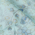 Seafoam Blue Cotton Voile Fabric 110cm | Regal Fabrics