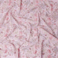 Pink Bouquet Premium Cotton Voile Fabric 110cm