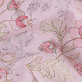 Pink Bouquet Premium Cotton Voile Fabric 110cm