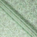 Green Bouquet Premium Cotton Voile Fabric 110cm