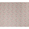 Beige Floral Premium Cotton Voile Fabric 110cm
