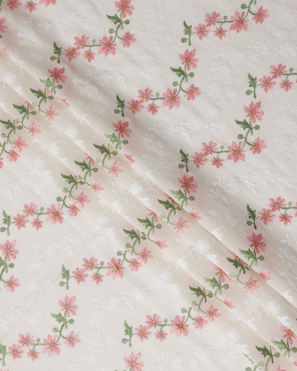 Blush Pink Cotton Voile Fabric 110cm | Regal Fabrics