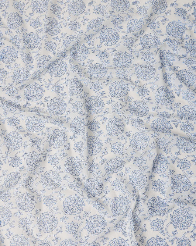 Powder Blue Cotton Voile Fabric 110cm | Regal Fabrics