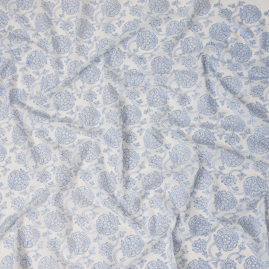 Powder Blue Cotton Voile Fabric 110cm | Regal Fabrics