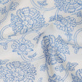 Powder Blue Cotton Voile Fabric 110cm | Regal Fabrics
