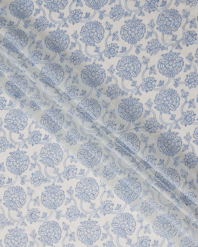 Powder Blue Cotton Voile Fabric 110cm | Regal Fabrics
