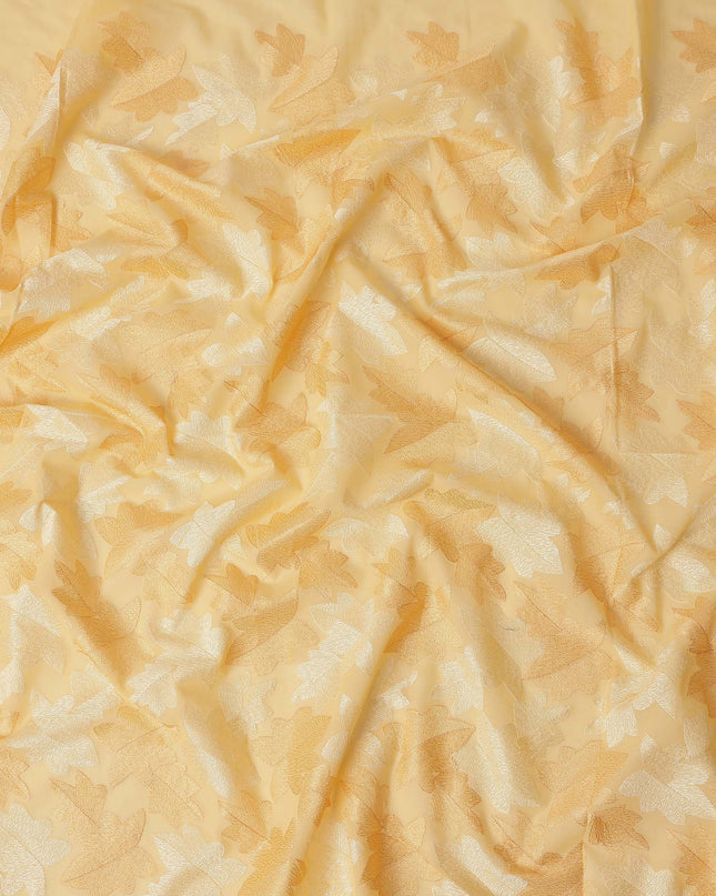 Amber Gold Cotton Voile Fabric 110cm | Regal Fabrics