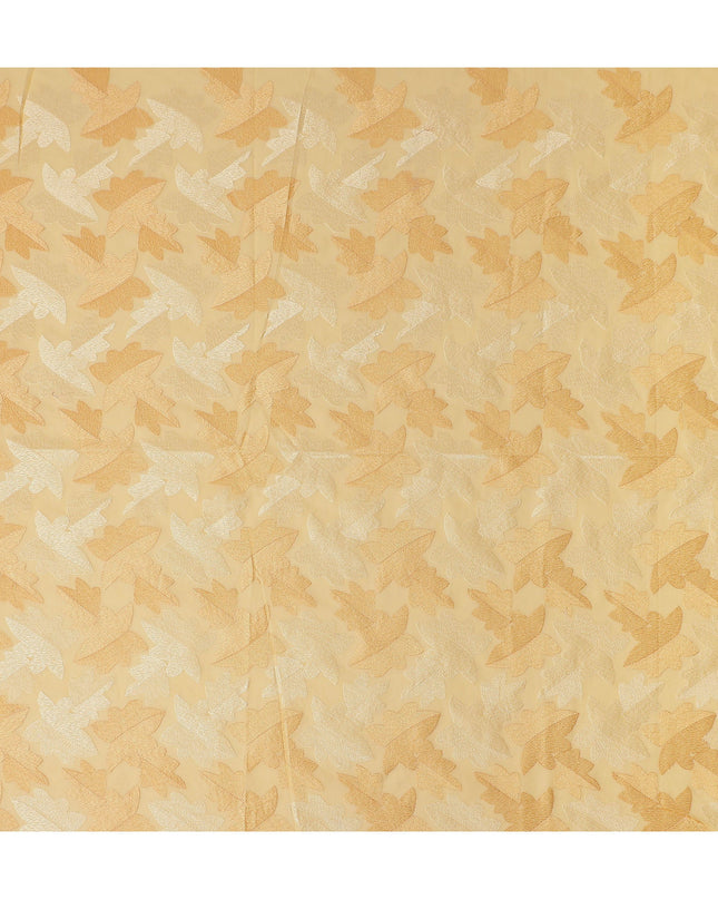 Amber Gold Cotton Voile Fabric 110cm | Regal Fabrics