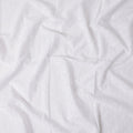 Snow White Embroidered Cotton Voile Fabric 110cm