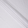 Snow White Embroidered Cotton Voile Fabric 110cm