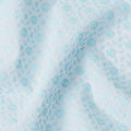 Powder Blue Embroidered Cotton Voile Fabric 110cm