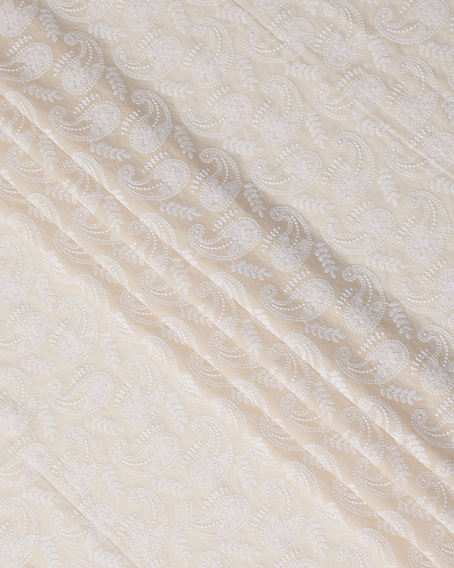 Sand Beige Cotton Voile Fabric 110cm | Regal Fabrics