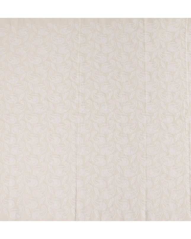 Sand Beige Cotton Voile Fabric 110cm | Regal Fabrics