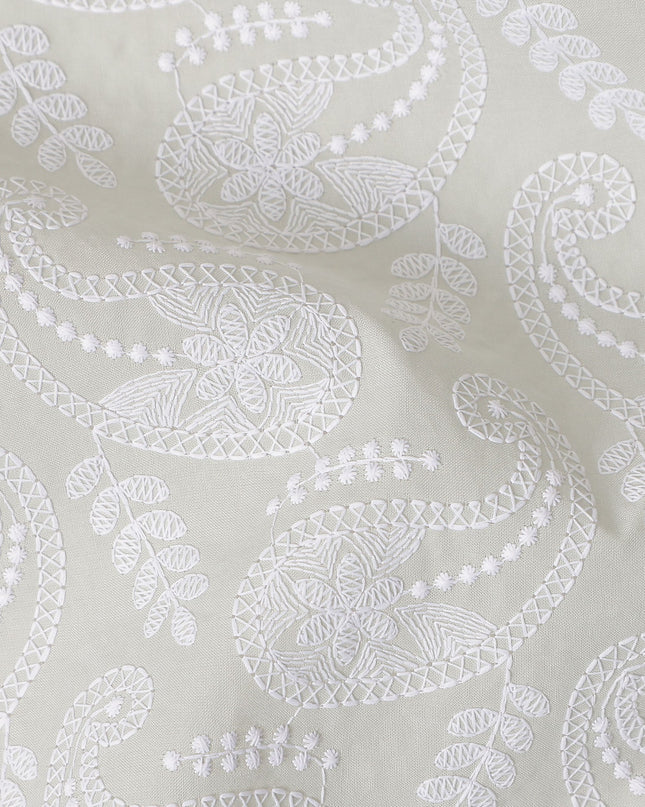 Pearl Grey Cotton Voile Fabric 110cm | Regal Fabrics