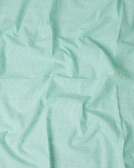 Seafoam Mint Cotton Voile Fabric 110cm | Regal Fabrics