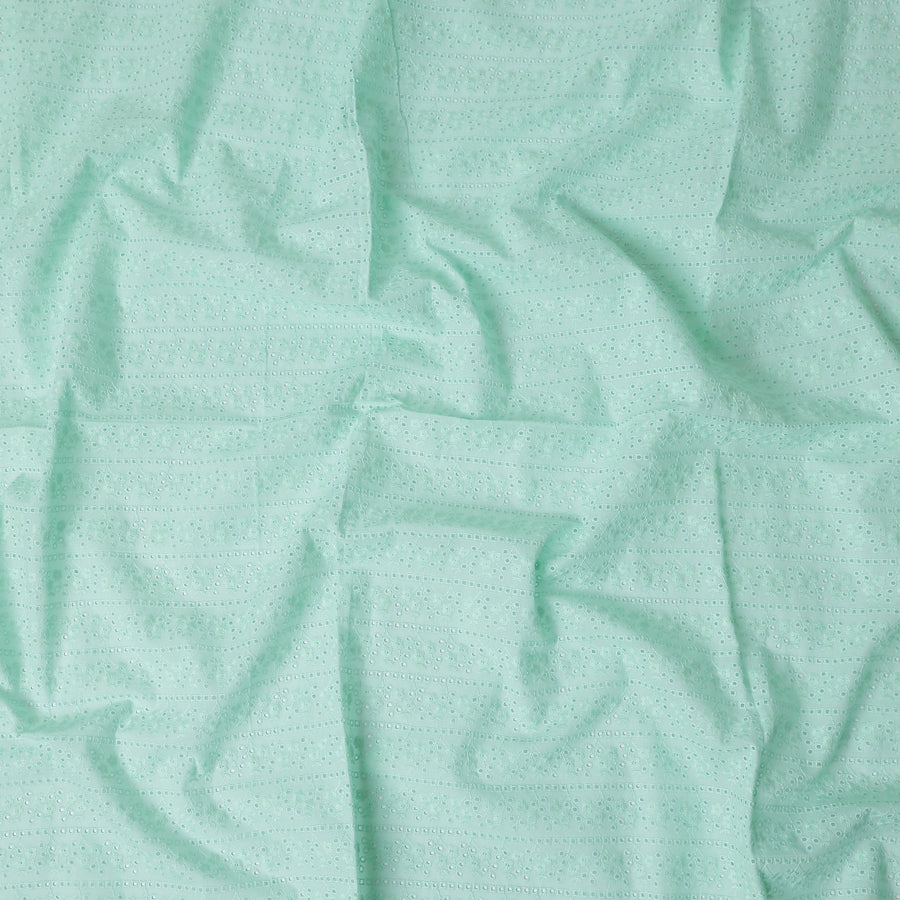 Seafoam Mint Cotton Voile Fabric 110cm | Regal Fabrics