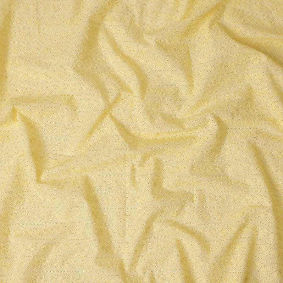Golden Yellow Cotton Voile Fabric 110cm | Regal Fabrics