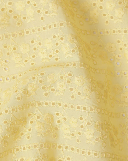 Golden Yellow Cotton Voile Fabric 110cm | Regal Fabrics