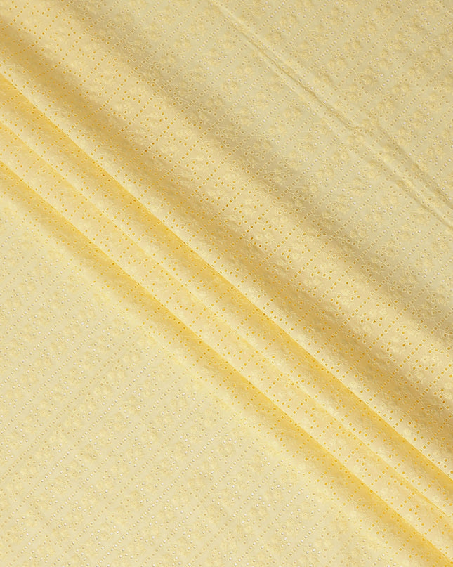 Golden Yellow Cotton Voile Fabric 110cm | Regal Fabrics