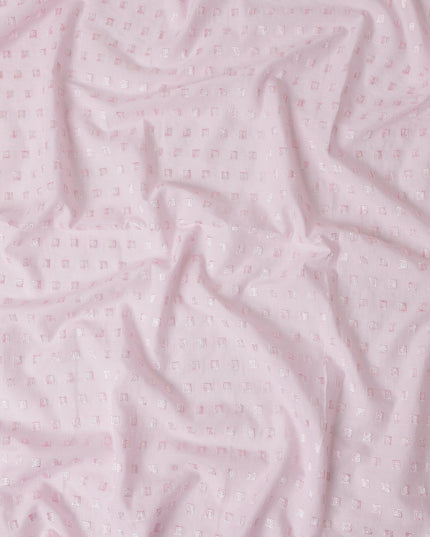 Powder Pink Cotton Voile Fabric 110cm | Regal Fabrics