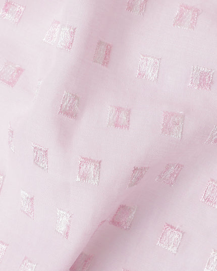 Powder Pink Cotton Voile Fabric 110cm | Regal Fabrics