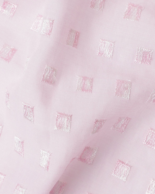 Powder Pink Cotton Voile Fabric 110cm | Regal Fabrics