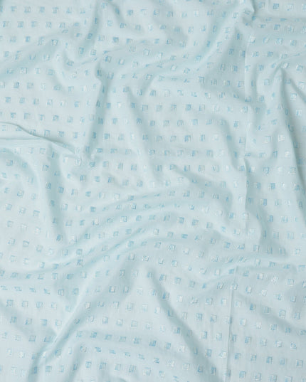Aqua Mint Cotton Voile Fabric 110cm | Regal Fabrics