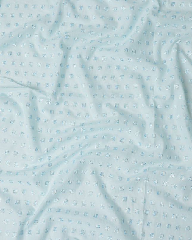 Aqua Mint Cotton Voile Fabric 110cm | Regal Fabrics