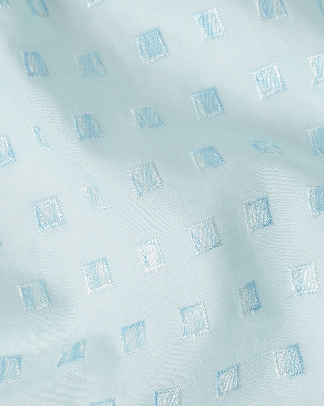 Aqua Mint Cotton Voile Fabric 110cm | Regal Fabrics