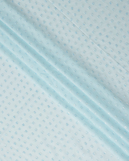 Aqua Mint Cotton Voile Fabric 110cm | Regal Fabrics