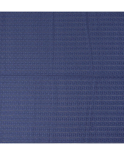 Navy Blue Cotton Voile Fabric 110cm | Regal Fabrics